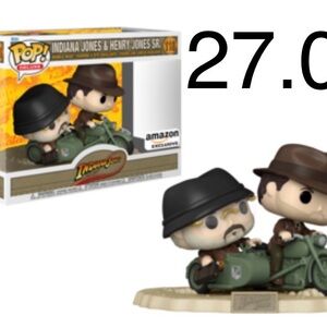 Funko Indiana Jones & Henry Jones Sr. Pop! Vinyl Figure